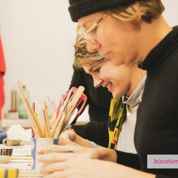 Geselliges Miteinander im Werkraum