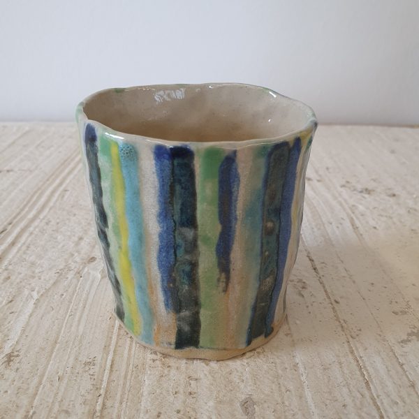 Hier kamen viele Glasuren zum Einsatz